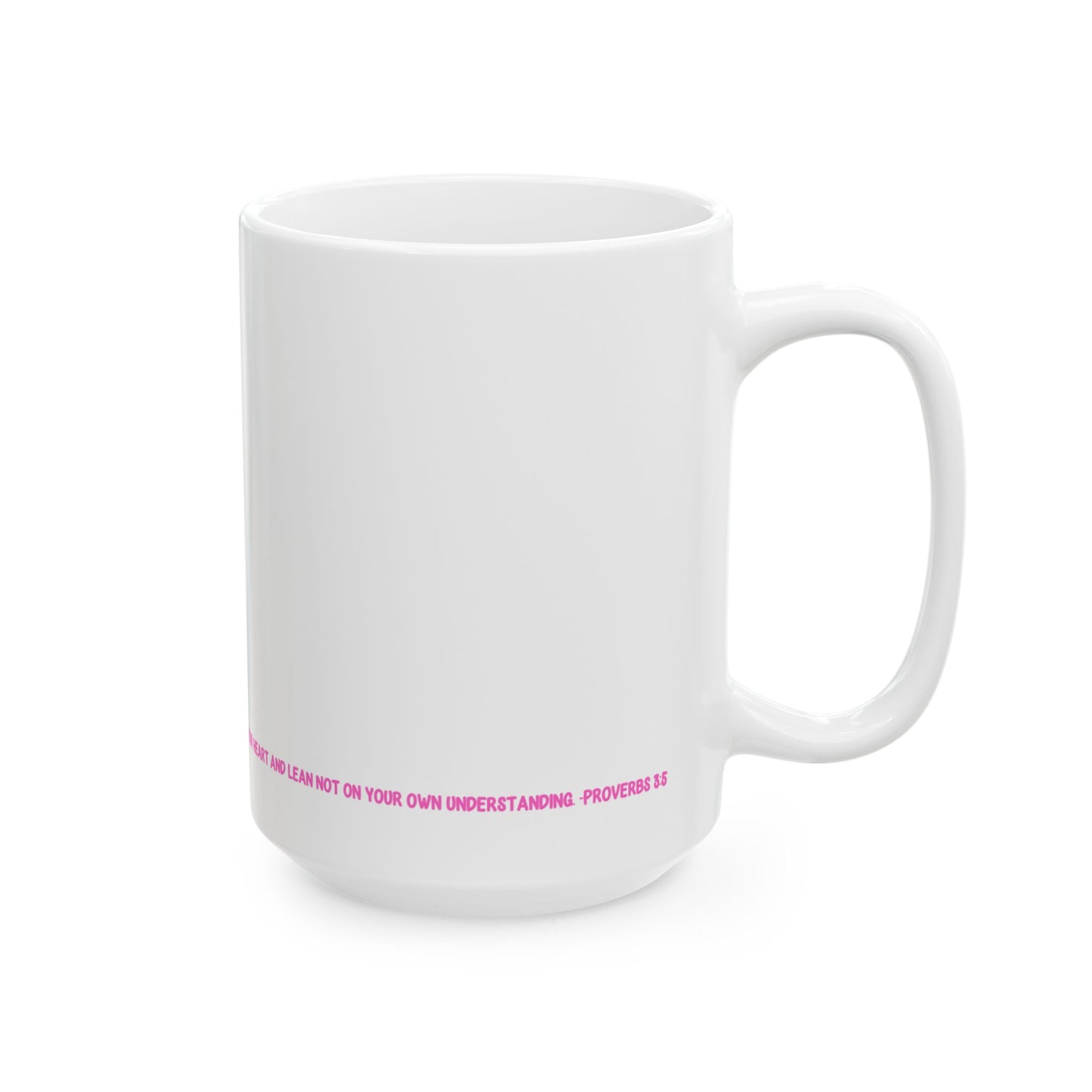 Faith Coffee Mug — "Make Me Strong" Inspirational Christian Ceramic Mug (11oz, 15oz)