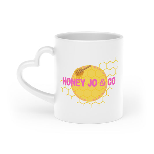 Honey Jo & Co. Heart-Shaped Mug