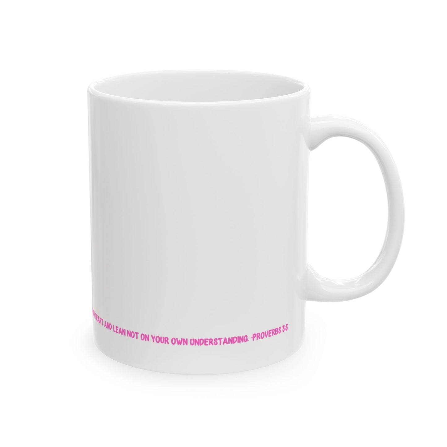 Faith Coffee Mug — "Make Me Strong" Inspirational Christian Ceramic Mug (11oz, 15oz)